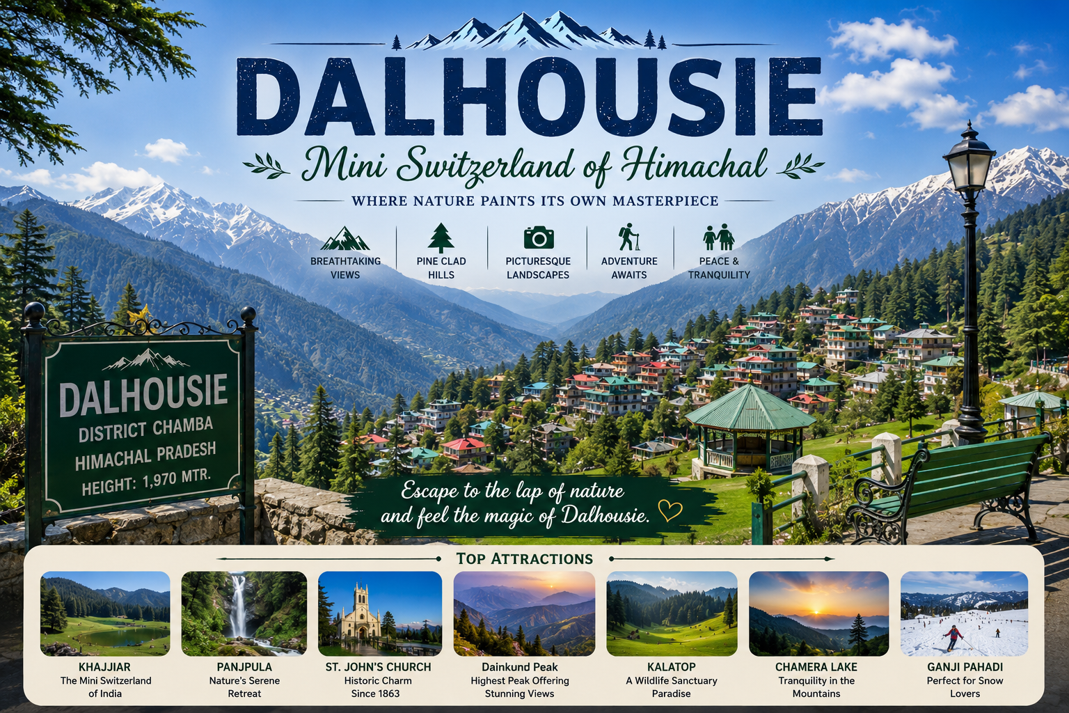 Dalhousie – Mini Switzerland of Himachal